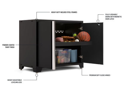 Pro Series 10PC Garage Cabinetry Set · 18-Gauge Steel · Fully-Welded · 192" W X 24" D X 84.75" H