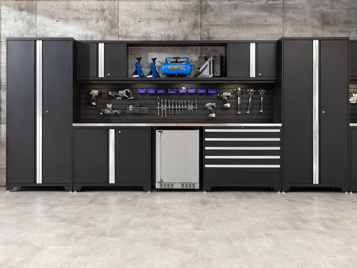 Pro Series 10PC Garage Cabinetry Set · 18-Gauge Steel · Fully-Welded · 192" W X 24" D X 84.75" H