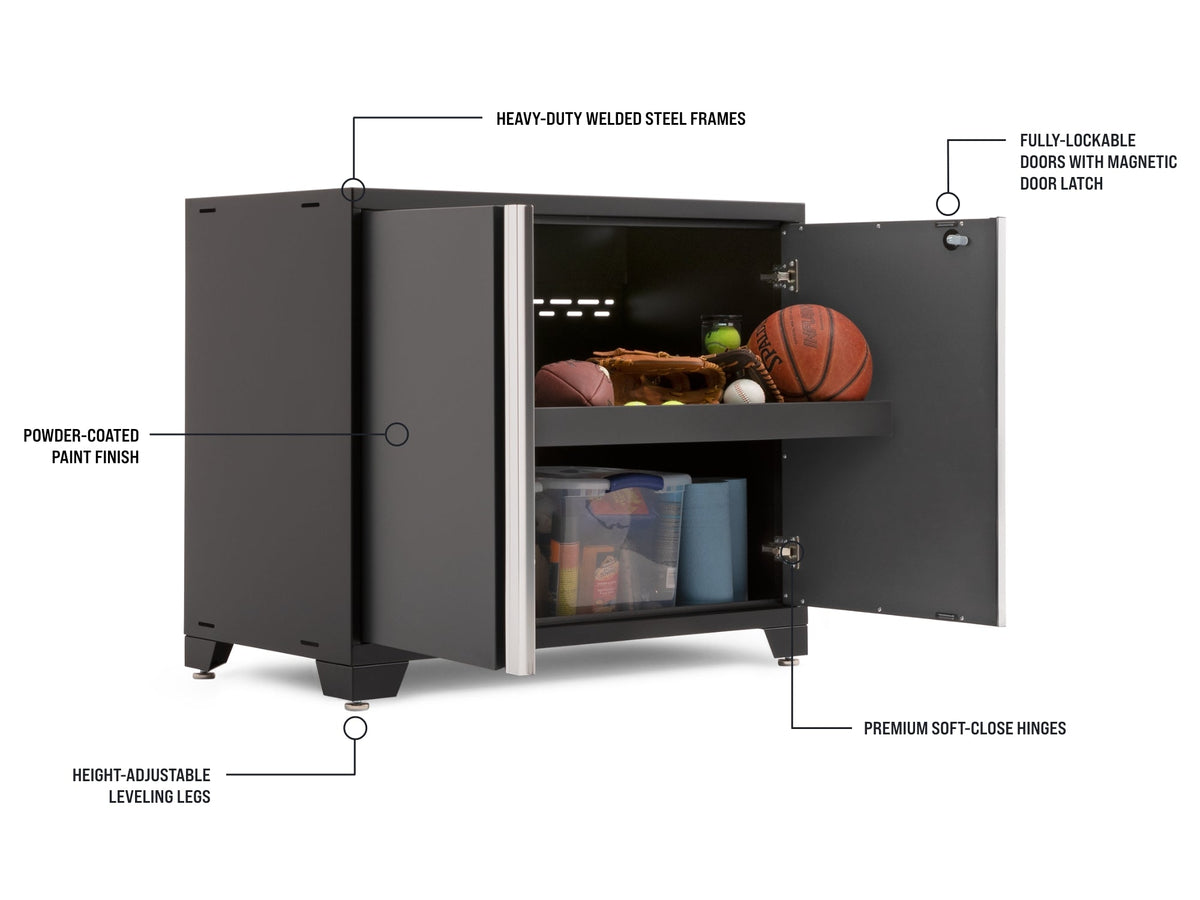 Pro Series 10PC Garage Cabinetry Set · 18-Gauge Steel · Fully-Welded · 192" W X 24" D X 84.75" H