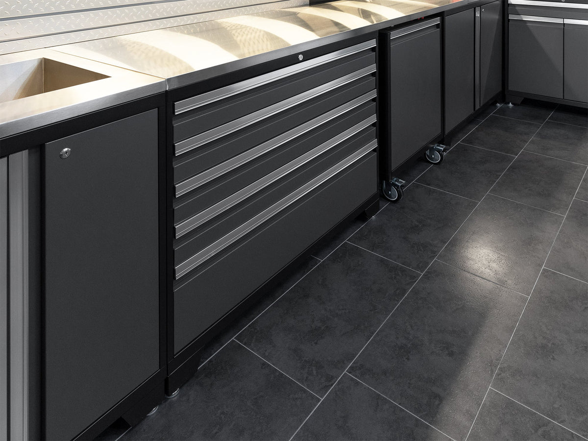 Pro Series 10PC Garage Cabinetry Set · 18-Gauge Steel · Fully-Welded · 192" W X 24" D X 84.75" H