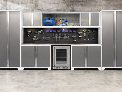 Pro Series 10PC Garage Cabinetry Set · 18-Gauge Steel · Fully-Welded · 192" W X 24" D X 84.75" H