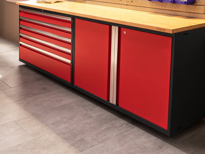 Pro Series 10PC Garage Cabinetry Set · 18-Gauge Steel · Fully-Welded · 192" W X 24" D X 84.75" H