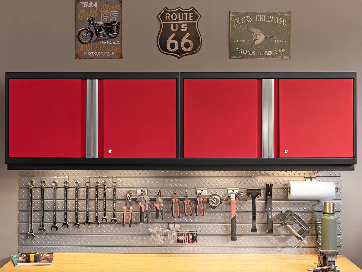 Pro Series 10PC Garage Cabinetry Set · 18-Gauge Steel · Fully-Welded · 192" W X 24" D X 84.75" H