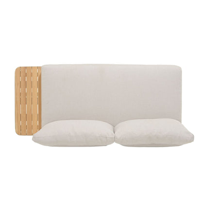 LifestyleGarden Portals Teak and Aluminum Modular Sofa 3pc Set