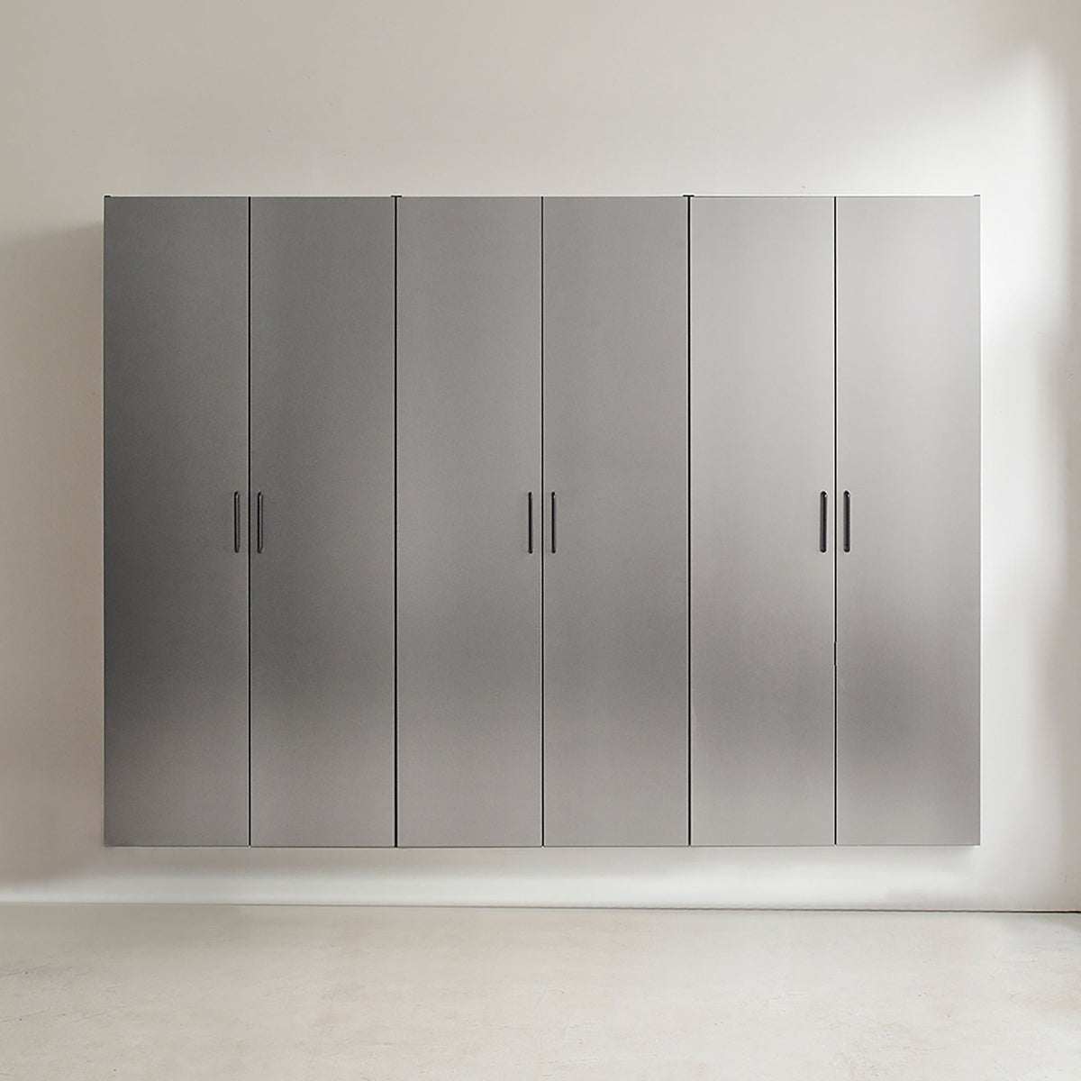 Klair Living Astro Series Garage Cabinet Set, Metallic Gray