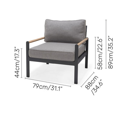 LifestyleGarden Amber Sectional Coffee Set