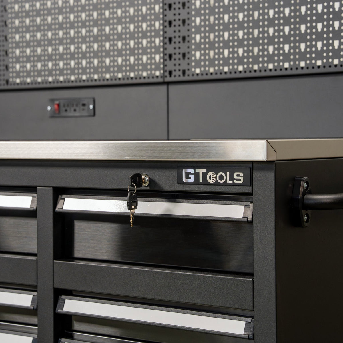 GTools USA Overhead Pro Special Edition 72-Inch Rolling Tool Chest & Workbench