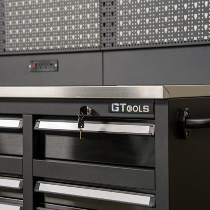 GTools USA Overhead Pro Special Edition 72-Inch Rolling Tool Chest & Workbench