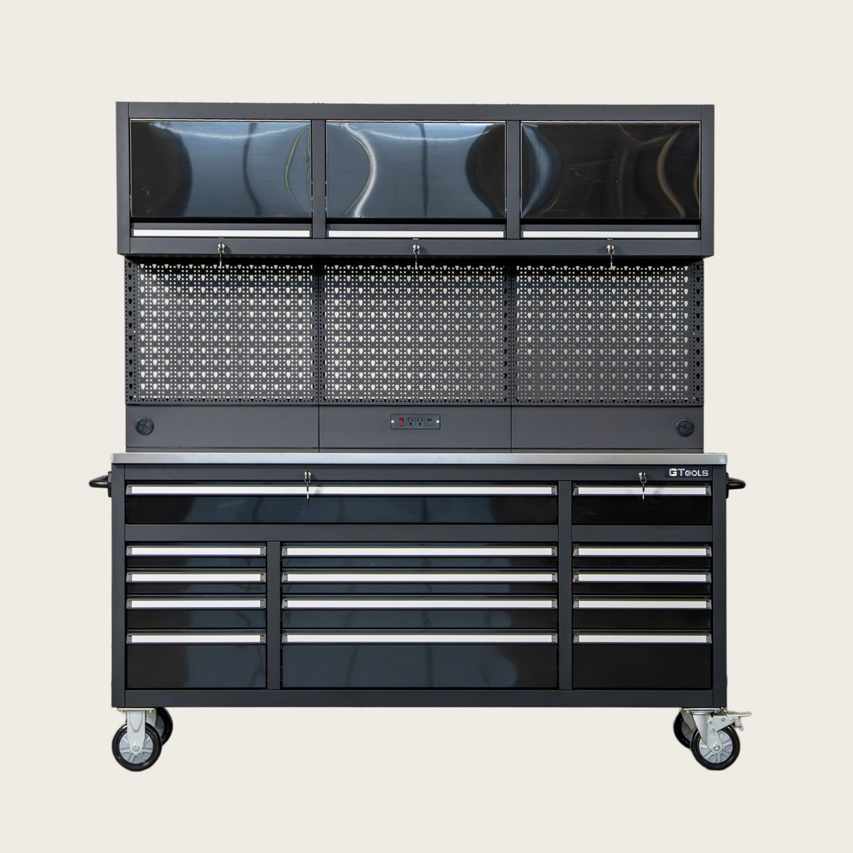 GTools USA Overhead Pro Special Edition 72-Inch Rolling Tool Chest & Workbench