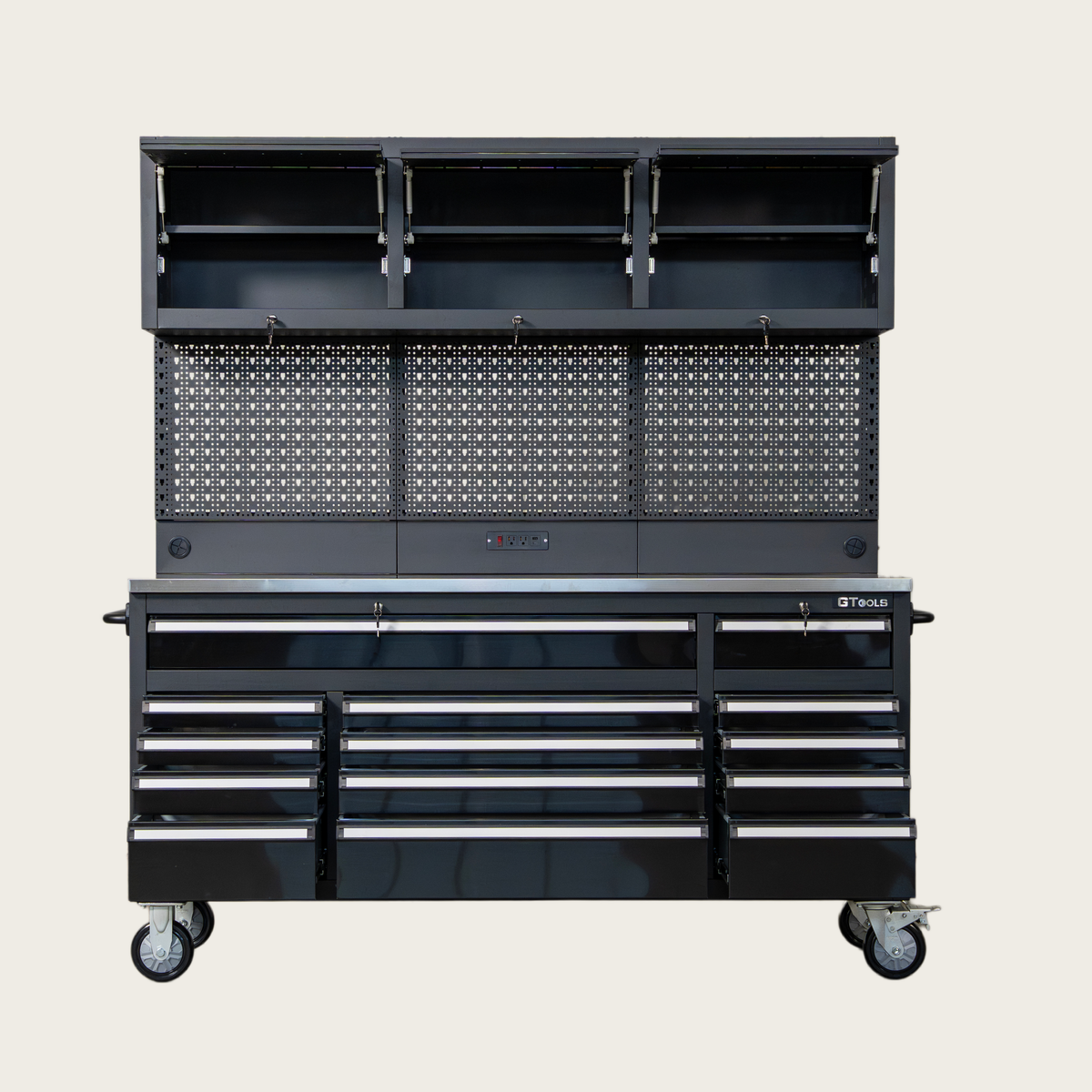 GTools USA Overhead Pro Special Edition 72-Inch Rolling Tool Chest & Workbench