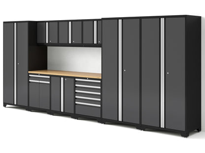 Pro Series 10PC Garage Cabinetry Set · 18-Gauge Steel · Fully-Welded · 192" W X 24" D X 84.75" H