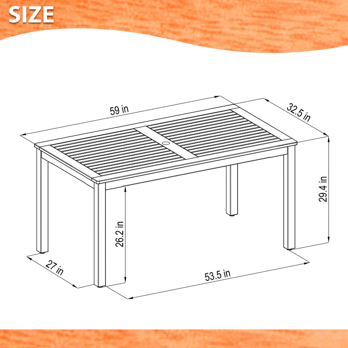 LifestyleGarden Orlando & Manhattan 5-Piece Outdoor Dining Set