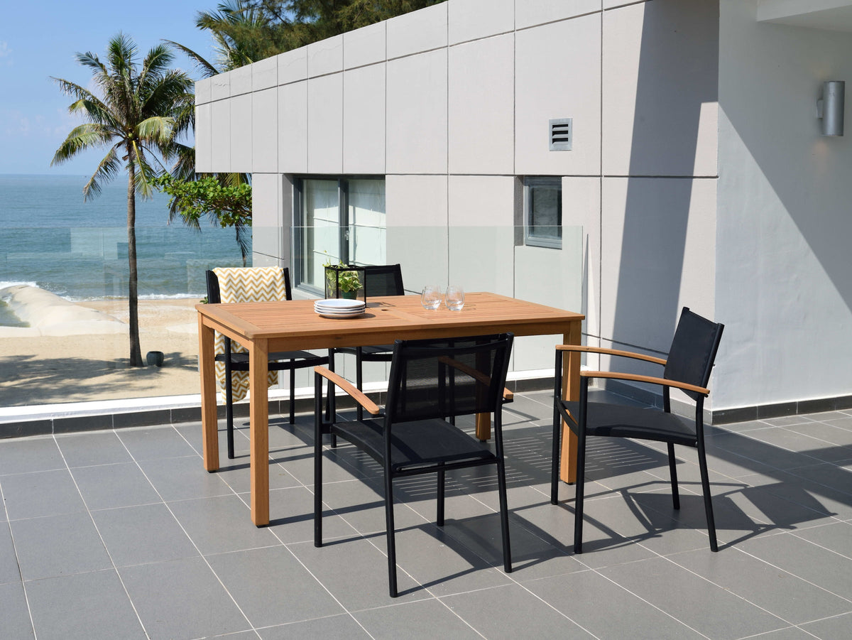 LifestyleGarden Orlando & Vera 5-Piece Outdoor Dining Set